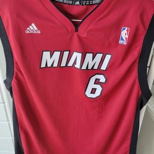 Lebron James Miami Heat Youth XL Jersey